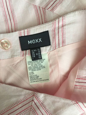 Mexx skirt size 36 used, 100% linen