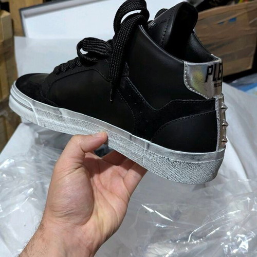 Philipp Plein Retrokickz sneakers size 41 new, black and white leather