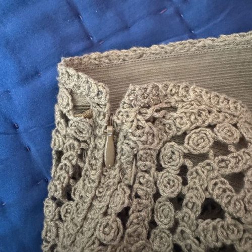 Lace pants H&M like new, black and green, size S