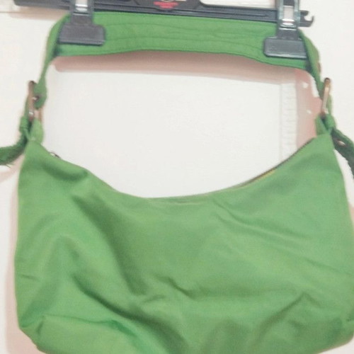 Sisley women's crossbody bag green like new