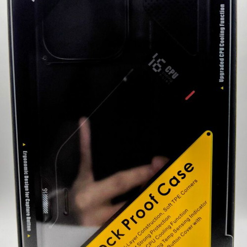 Aulumu A16 Shockproof Case for iPhone 16 Pro Max new, MagSafe black