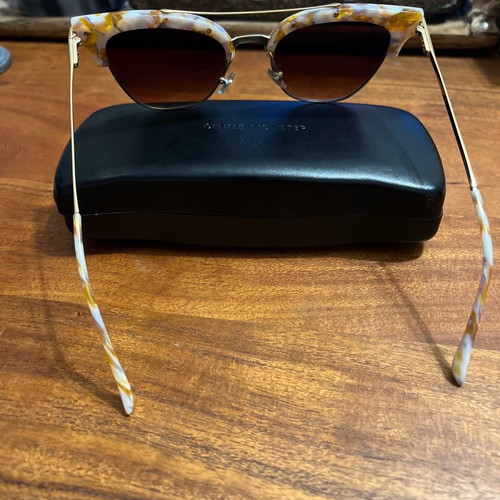 Gentle Monster oversized sunglasses used, mirrored lenses