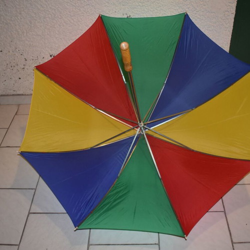 Colorful collectible umbrella new from Clorets chewing gum