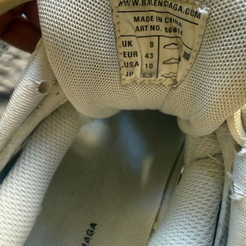 Balenciaga Track 2 sneakers like new, size 43, white