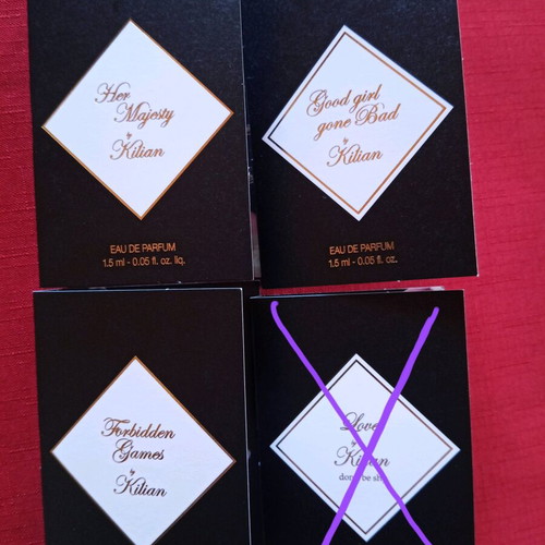Kilian women's tester eau de parfum samples 1.5 ml new