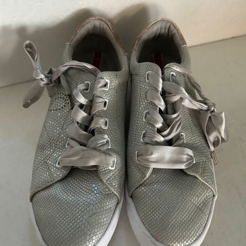 S. Oliver women's silver sneakers size 36