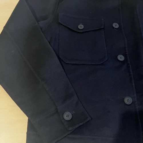 Zara men's coat like new, dark blue, size M
