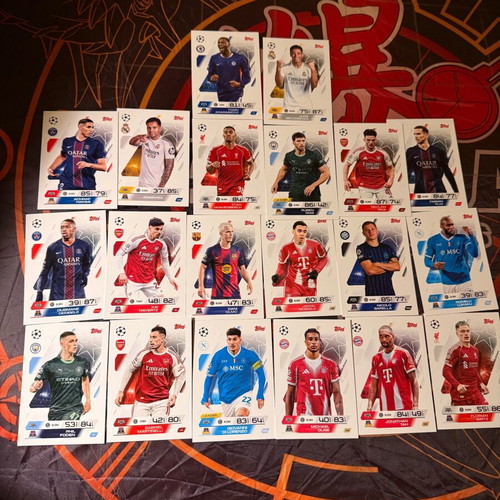 Base cards Topps Match Attax 2025/2026 new, bulk pack 50+