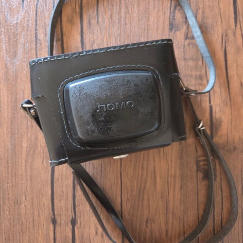 Lomo Smena Symbol camera with leather case used