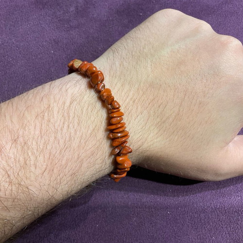 Red jasper bracelet