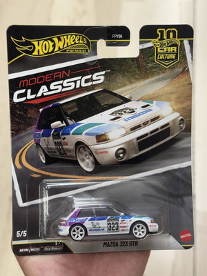 Hot Wheels Premium Modern Classics Mazda 323 GTR sealed
