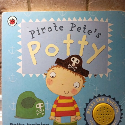 Baby book like new, English potty training with sound