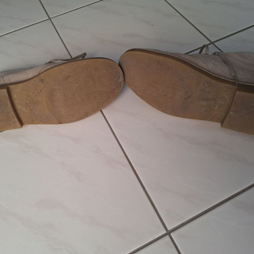 Clarks desert boots used, size 44, beige