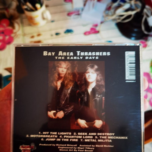Metallica Bay Area Thrasher CD new, live metal