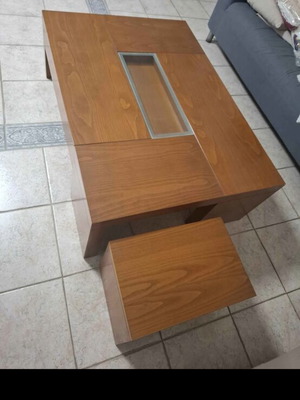 Living room furniture set with TV stand and coffee table