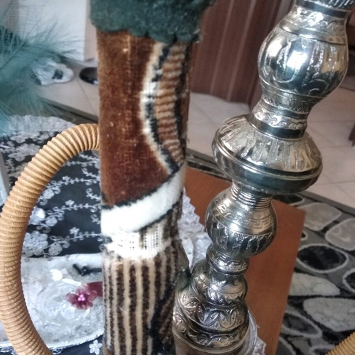 Vintage hookah from Istanbul like new, handmade, 67 cm height