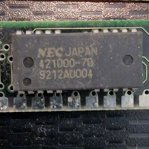 Vintage RAM 4MB 30-pin SIMM NEC Japan used set of 4