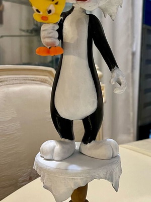 Sylvester & Twitty 3D print καινούργιο, 20 εκατοστά