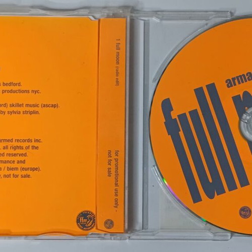 Armand van Helden Full Moon CD single like new, electronic