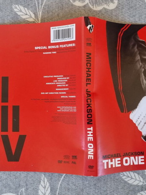 Michael Jackson The One DVD cover like new