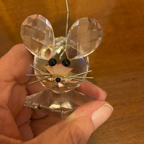 Original Swarovski collectible decorative mouse like new