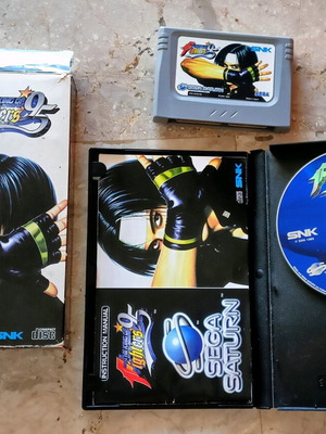 Sega Saturn The King of Fighters 95 μεταχειρισμένο με Rom Cartridge και θήκη
