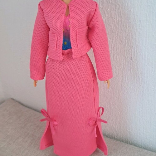 Barbie doll with handmade clothes new