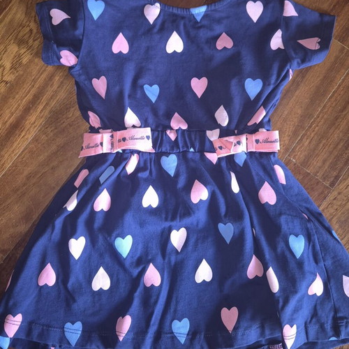 Alouette dress for girl up to 4 years like new, blue