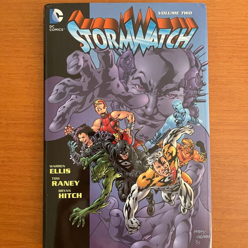 Stormwatch Volume Two HC signed by Warren Ellis, used