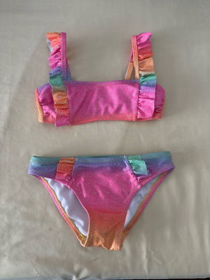 Yes!Do kids swimsuit for 3-year-old girl, like new, multicolor, 98 cm
