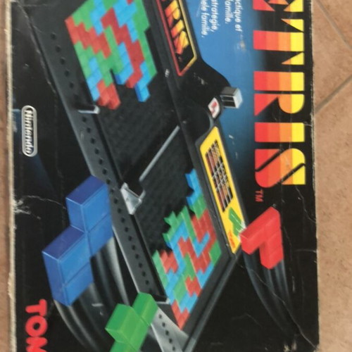 Tetris Boardgame by TOMY used with instructions
