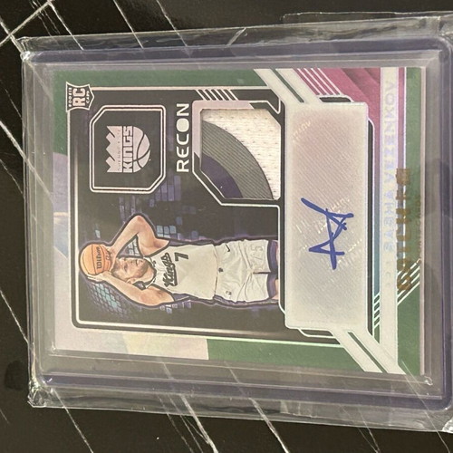 Sasha Vezenkov Card 1/5 Numbered Sacramento Kings Panini Recon 2023-24 Rookie Olympiakos