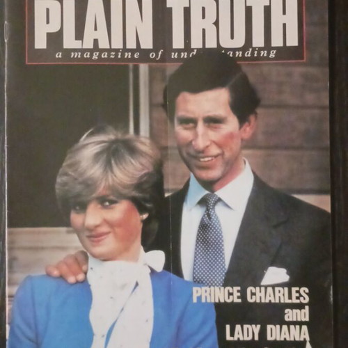Plain Truth magazine Princess Diana August 1981