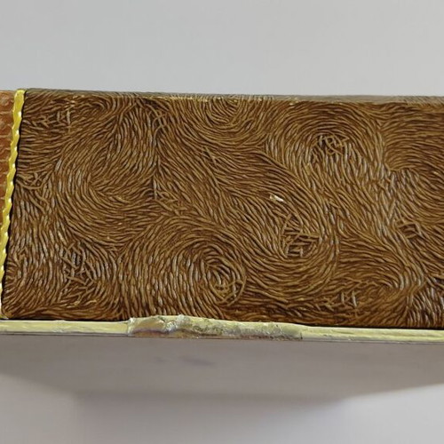 Paper pastry box from the 80s used