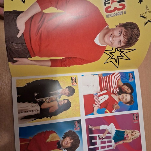 High School Musical 3 Book new with posters and cards