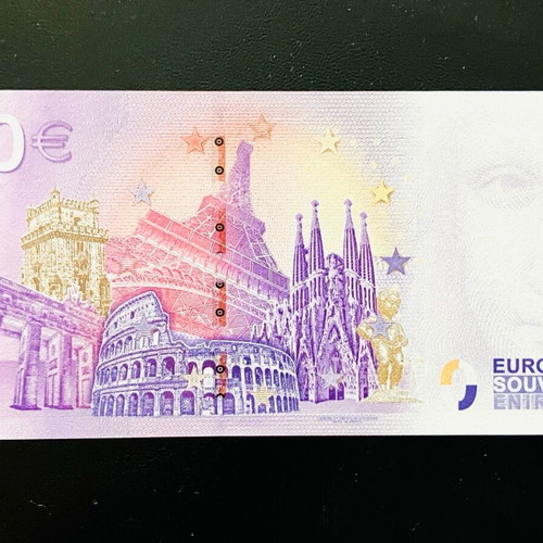 Commemorative Zero Euro Banknote 2021 new