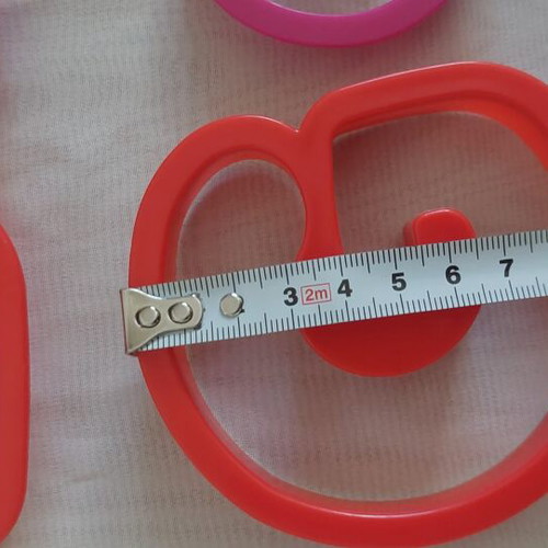 Alphabet Cookie Cutters Set like new, plastic, various sizes