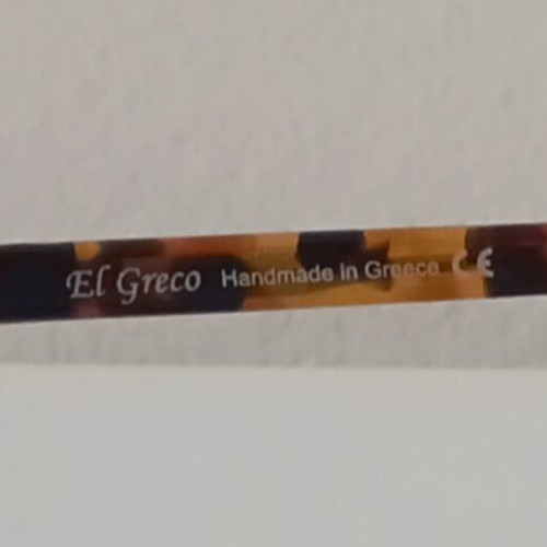 El Greco handmade sunglasses unisex, like new, tortoise shell