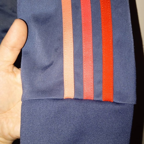 Adidas Climalite retro women's jacket used, blue XL
