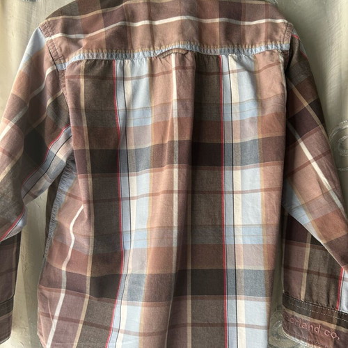 Timberland shirt 116cm like new, brown multicolor