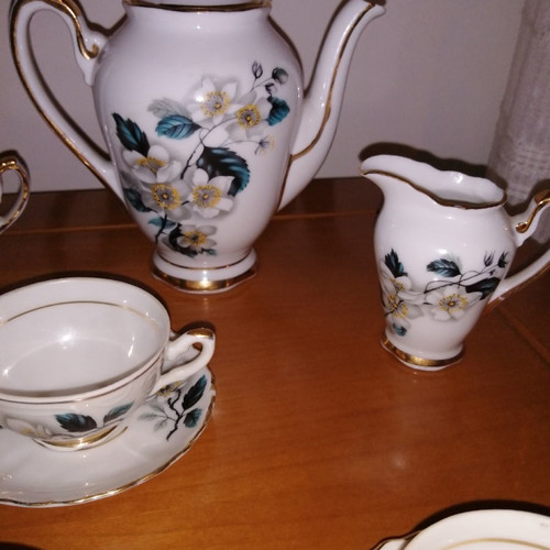 Σετ καφέ πορσελάνη Ιαπωνίας vintage δεκαετίας του '60 καινούργιο