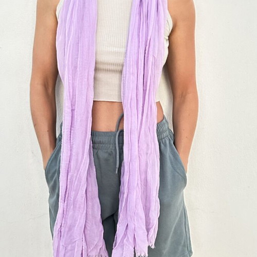 Lilac pashmina scarf like new