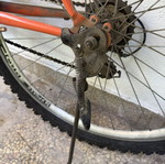Adult mountain bike used