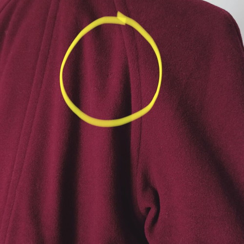 Luisa Spagnoli vintage coat used, burgundy size S