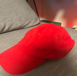 Lacoste hat red like new