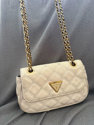 Guess Giully Mini shoulder bag like new, apricot cream/beige