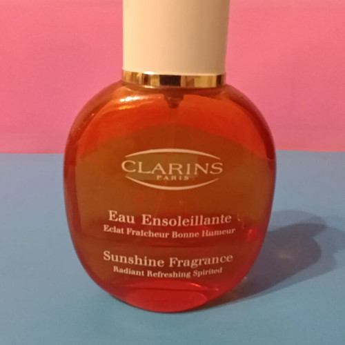 Clarins Eau Ensoleillante Eau de Toilette used, 90 ml