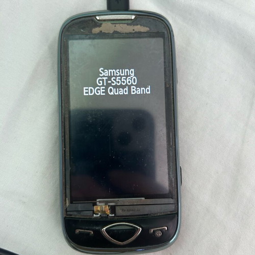 Samsung GT-S5560 phone used, working without screen