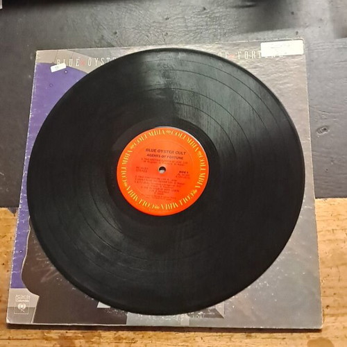 Blue Öyster Cult Agents of Fortune vinyl used, good condition
