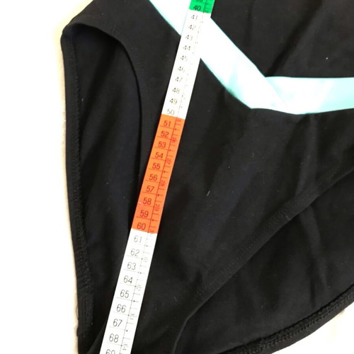 Gilda Marx Kalifornia Body bodysuit like new, black with turquoise